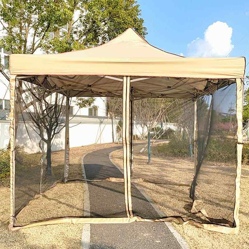 户外帐蓬遮阳伞网罩防蚊虫蚊帐网纱太阳伞中柱香蕉伞葡萄架网纱