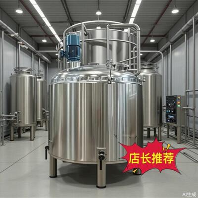 多功能机械真空密封搅拌罐搅拌机酿酒设备发酵罐厂家货源量大从优