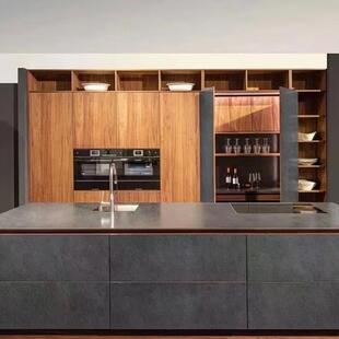 3工程家装 3000 岩板 进口拉米娜丝网黑1000 意大利原装