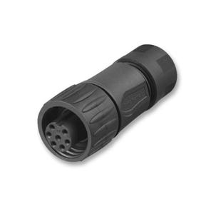 M24螺纹 C016安费诺4芯7芯航空插头 C16 Amphenol 孔