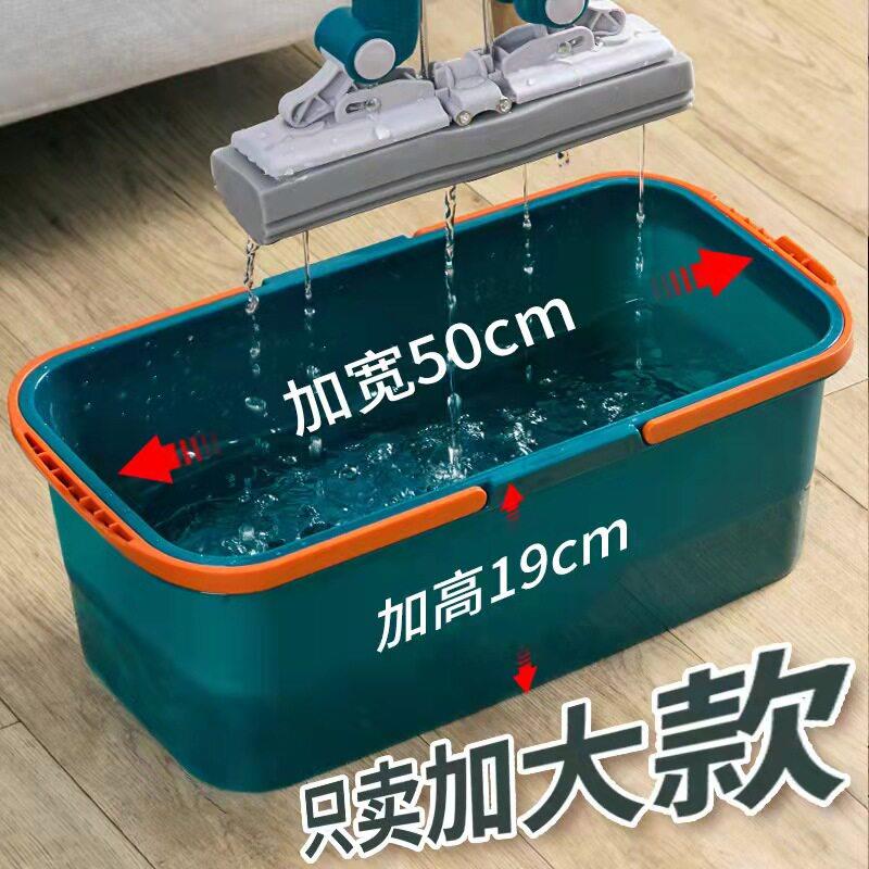 拖把桶单卖塑料大号加高水桶加厚白色长方形办公室收纳专用拖地桶图片