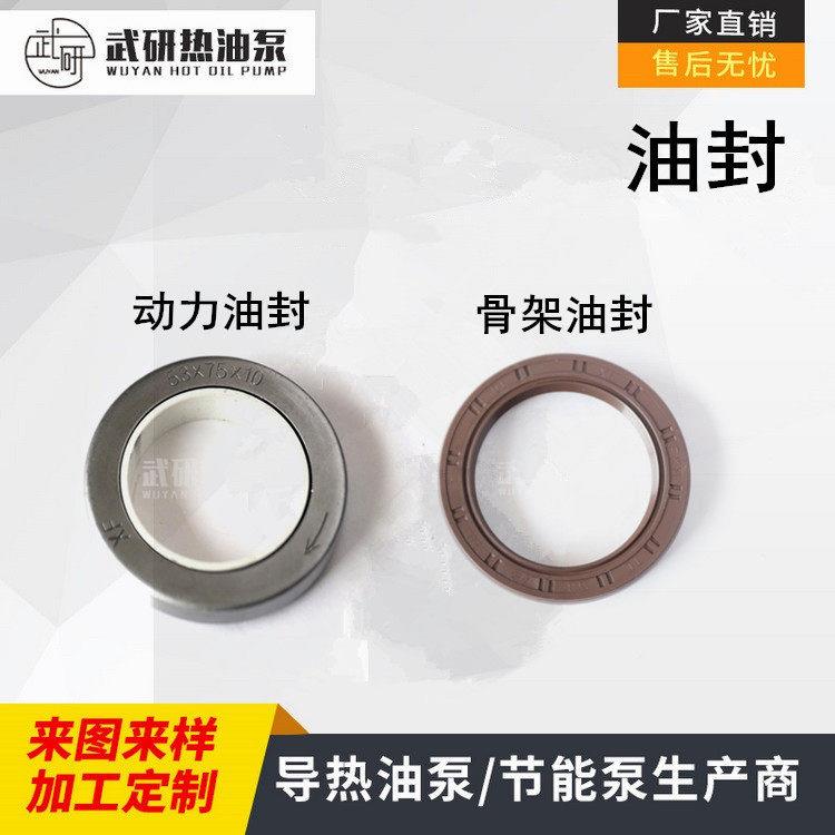 导热油泵配件WRY65-50-180全套密封垫圈7件套 江苏武研热油泵厂家