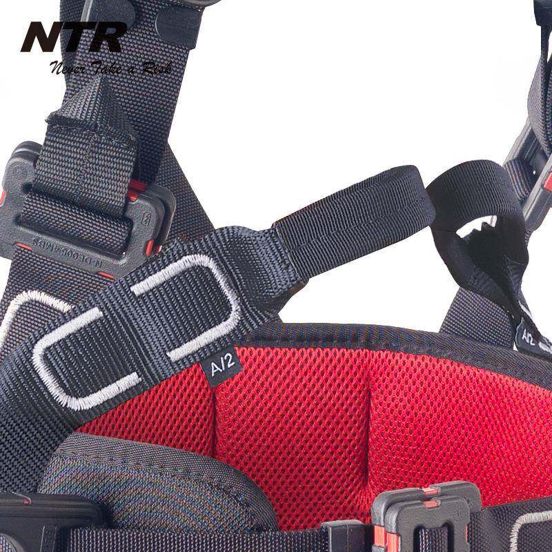 NTR绝缘安全带 高空作业电力五点式全身式安全带双钩大挂钩缓冲