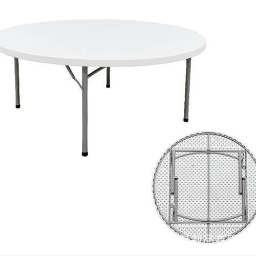 Y180户外折叠桌椅家用简易商务便捷餐桌吹塑桌椅家具工厂