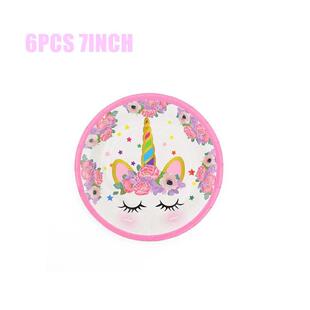 Party Napkin Supplies Balloons Cup Tableware Unicorn