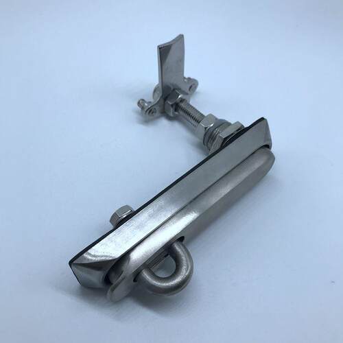 MS608-1不锈钢平面ZWE锁，锈不钢业门锁，不锈工钢电柜机箱门锁