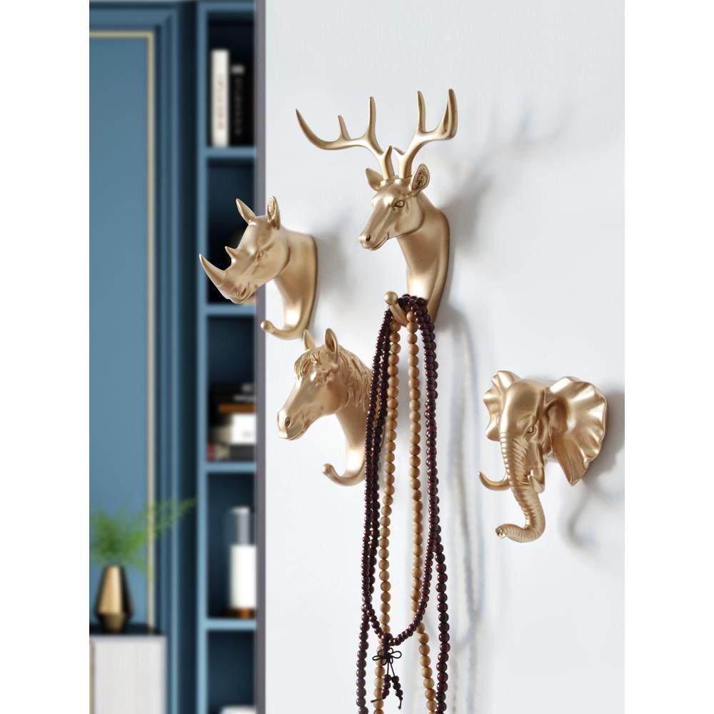 门口挂钩壁挂墙上进门玄关钥匙置物架挂架入户创意鹿角艺术免打孔,家居饰品,装饰挂钩,淘宝优惠券,粉丝福利购,淘宝优惠卷