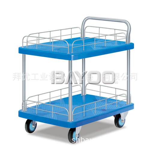 B双AYO工O/PLA200-T双单扶手手推车层具手推车PLA200-T层2手推车