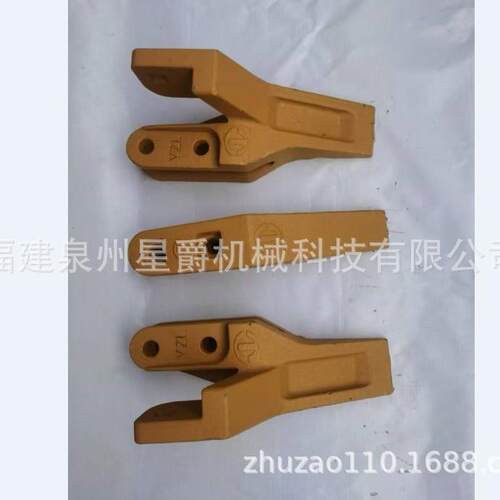 泉州启游龙工厦工50装载机铲齿 耐磨铲尖 中齿边齿 加厚高锰钢