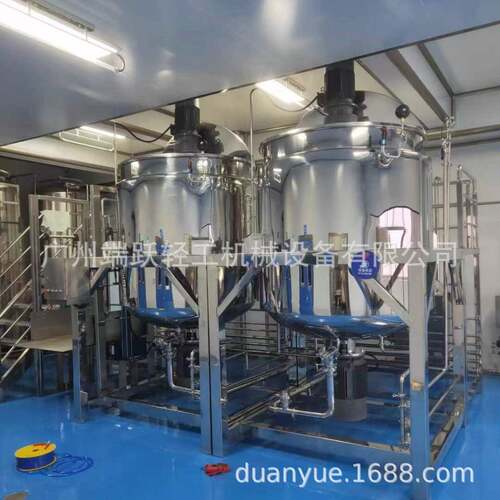 不锈钢搅拌罐电加热洗发水沐浴露搅拌锅三层加热搅拌锅工厂价