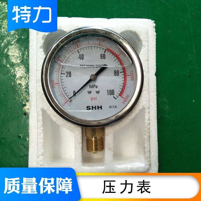 压力表100MPa 耐震压力表 真空压力表厂家直销各型号不锈钢液压表