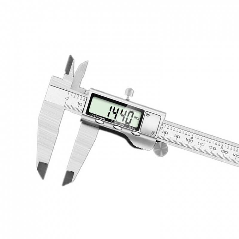 不锈钢数显游标卡尺 高精度卡尺0-150 200 300mm电子卡尺全金属