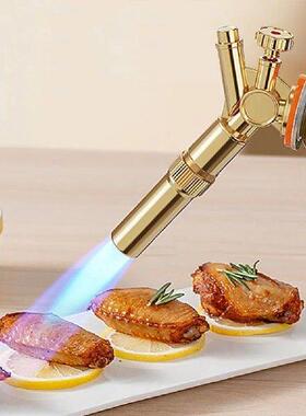 Butane Torch Brass with Adjustable Flame Kitchen Cooking