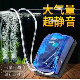 银湖插电鱼缸静音氧气泵家用充氧泵充氧机水族箱增氧泵养鱼打氧机
