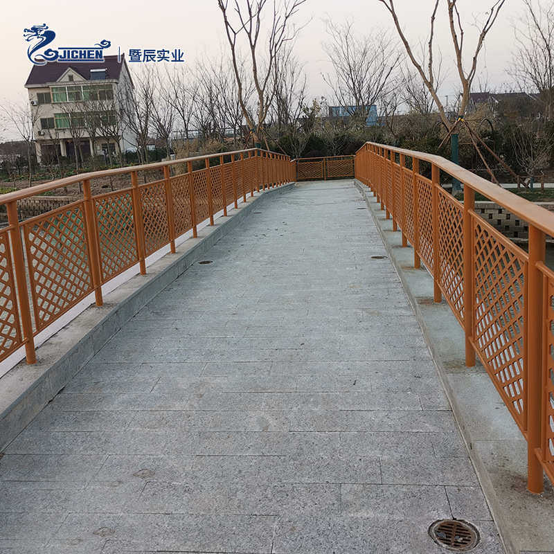 厂家直销桥梁铁艺栏杆桥梁护栏景观围栏沿河岸边扶手防撞防锈
