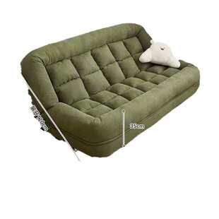 榻榻米沙发睡人类双人可狗窝单大型可人小躺小户型卧室懒人沙发床