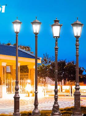 3米单头路灯户外照明花园庭院灯道路园林小区LED景观灯IP65防水