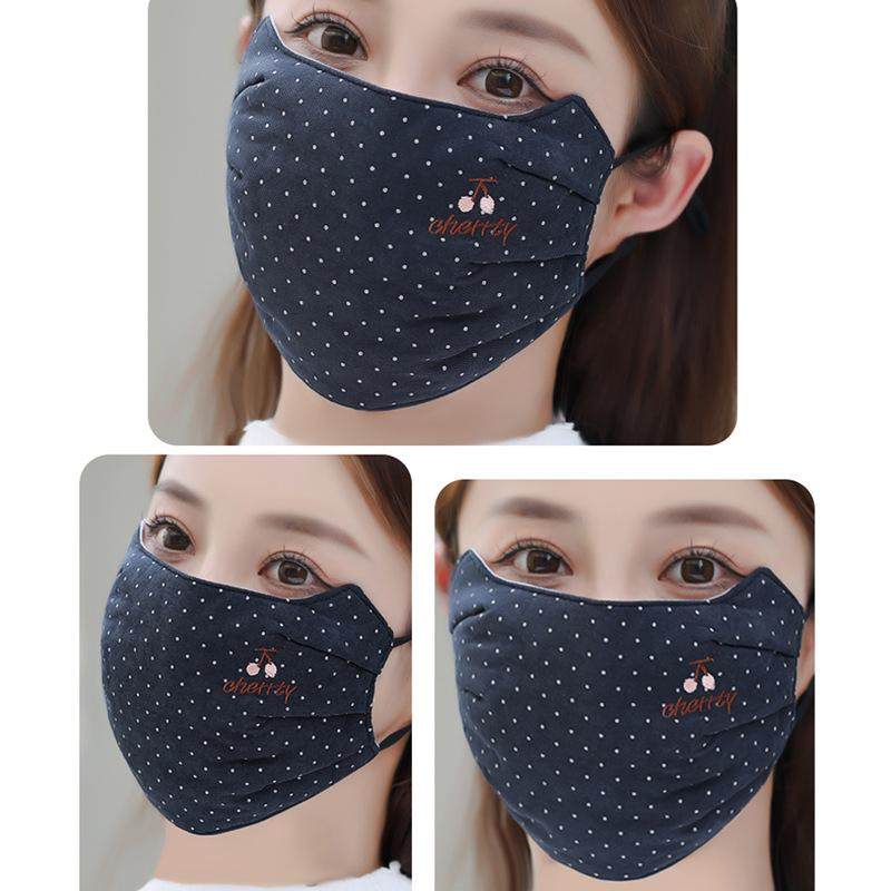 口罩女秋冬季棉布可水洗防风防寒保暖高时尚成人学生脸面罩,居家日用,口罩,淘宝优惠券,粉丝福利购,淘宝优惠卷