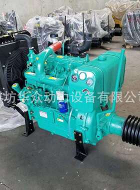 水泥米罐车华丰42P柴油机 玉脱粒机动力 潍坊41004HG离0合器1柴油