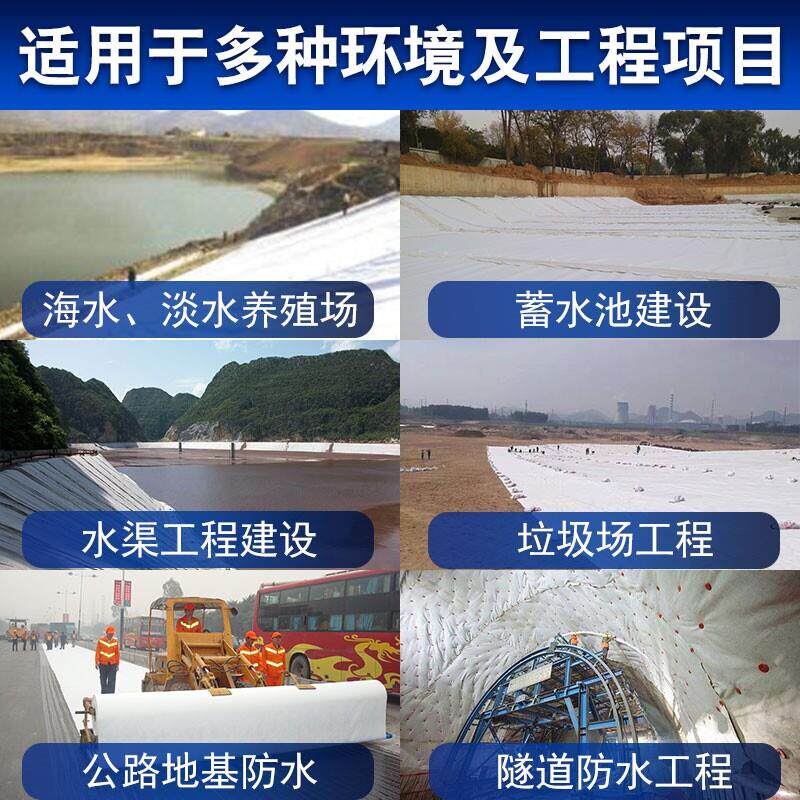 保温布抗穿刺覆合膜公布养殖一布一膜防寒土工晒淋渗渗布池塘防水