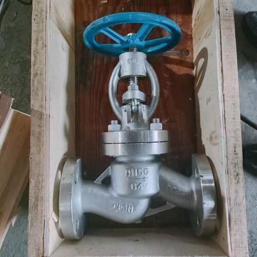 高压高温耐磨304不锈钢法兰式截止阀J41W-10PJ41W-16R重型新标