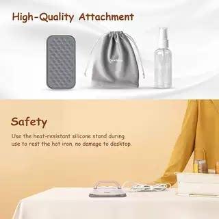 Handheld Mini Electric Dry Iron 120V/220V Dual-voltage 30S
