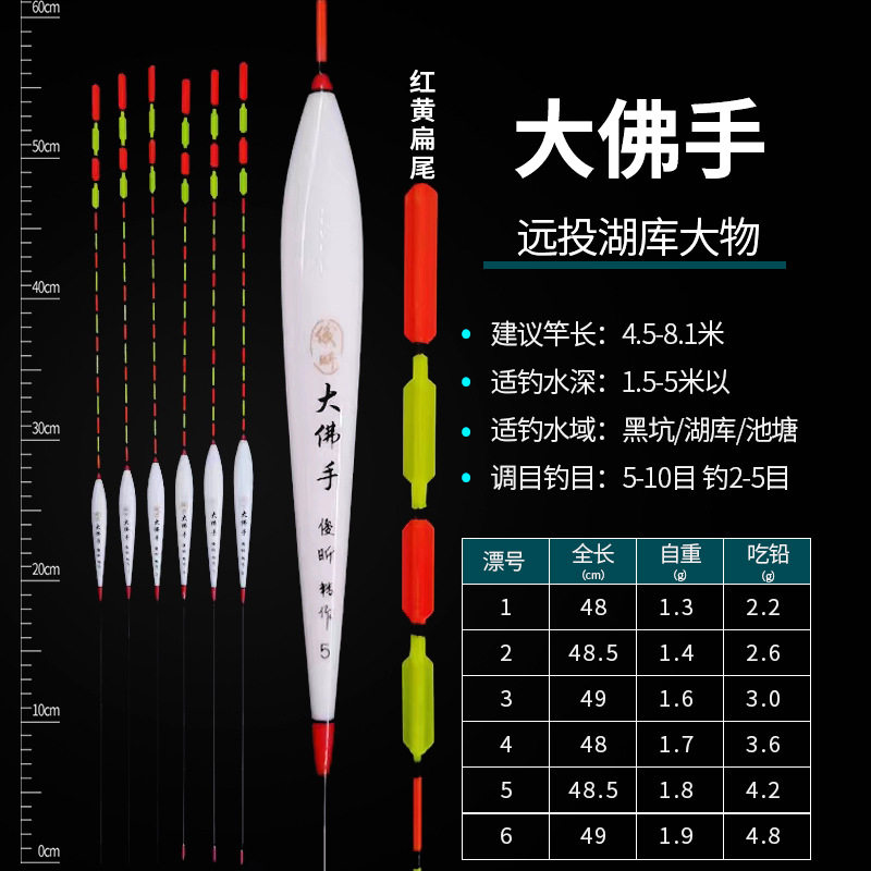 升级版大佛手纳米浮漂加粗醒目大扁尾阴天尾鱼漂水库鲫鲤鱼大物漂,户外/登山/野营/旅行用品,浮漂,淘宝优惠券,粉丝福利购,淘宝优惠卷
