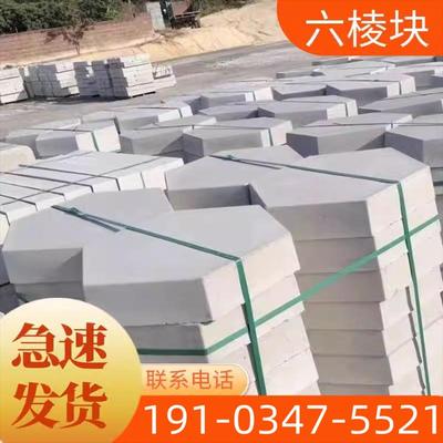 六角砖实心六棱砖 空心高速砖草坪砖公园透河道护坡砖