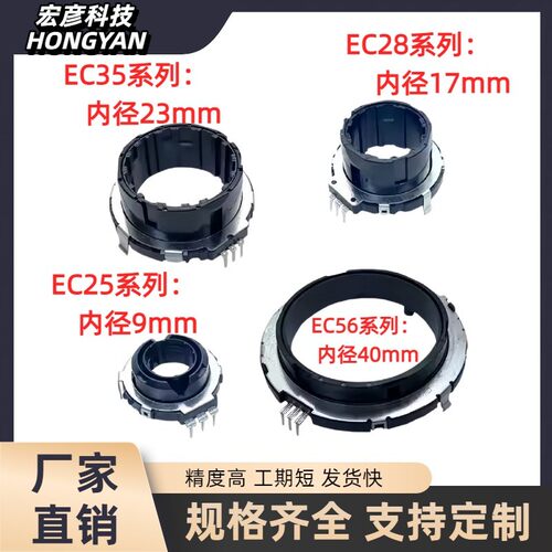 中空编码器EC25 EC28 EC35 EC56旋转空心中空编码器厂家直销
