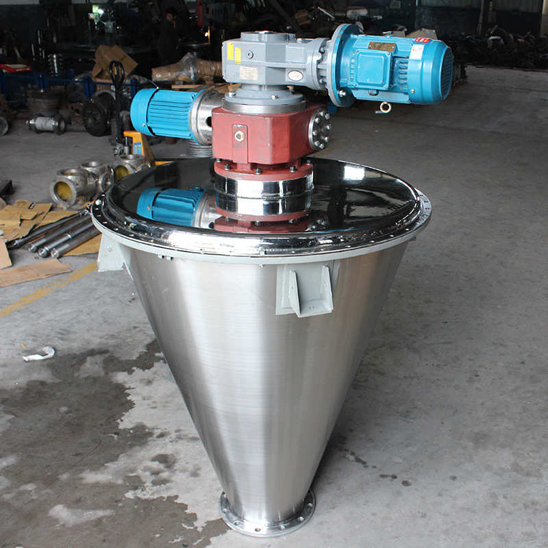 304不锈钢立式搅拌混合机食品物料混合机单双螺旋杆混合机