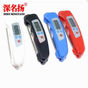 烧烤工具 折叠探针烧烤烤肉温度计 厨房 温度计 测油温探针式