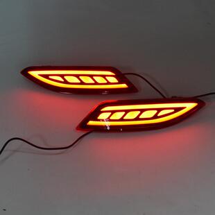 适用于HRV改装 专用后杠灯日行灯缤智LED后杠后防雾灯警示灯刹车灯