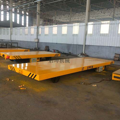 低压轨道电动地平车车间周转工装台车轨道平车模具运输小车