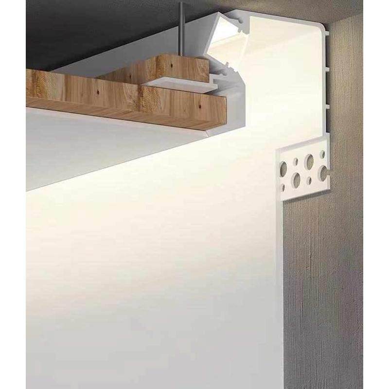 洗墙灯线性灯反光灯槽嵌入式线形灯吊顶回光槽无边框暗藏灯槽悬浮,家装灯饰光源,室内LED灯带,淘宝优惠券,粉丝福利购,淘宝优惠卷