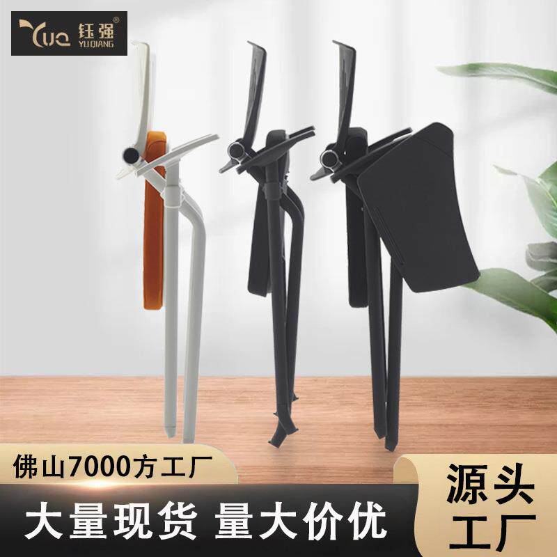 逍遥一体培训椅带写字板简约网椅时尚桌板椅子折叠椅电脑椅办公椅