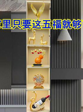 现代酒柜装饰品摆件轻奢高档客厅家居餐边电视柜入户玄关乔迁新居