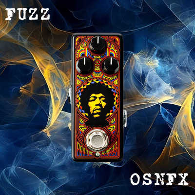傲颂在线DUNLOP单块JHW4 JIMI HENDRIX BAND OF GYPSYS法兹效果器