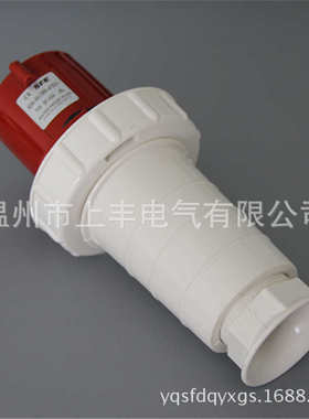 SFE温州上丰 4P/63A/380v/IP67/3P+E 工业新型防水插头  SF-034