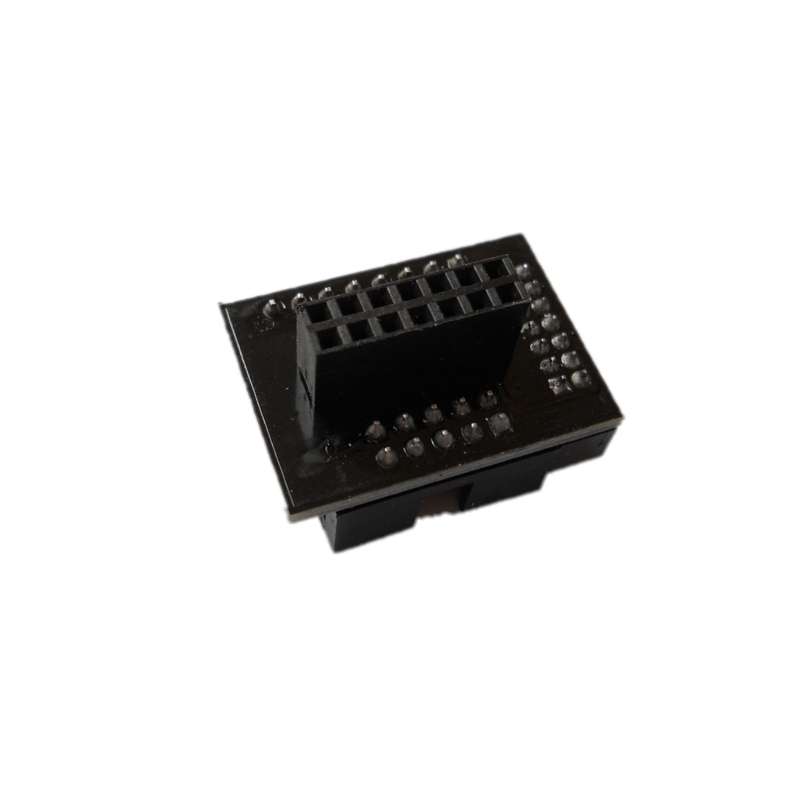 赛灵思仿真器转接板 XILINX下载器JTAG适配器14P 2.54mm 转2.00