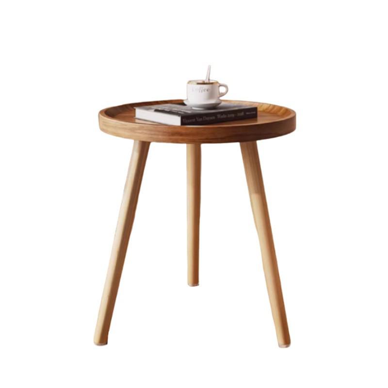 迷你小桌子沙发边几移动茶几床头小圆桌网红边桌阳台角几客厅木桌