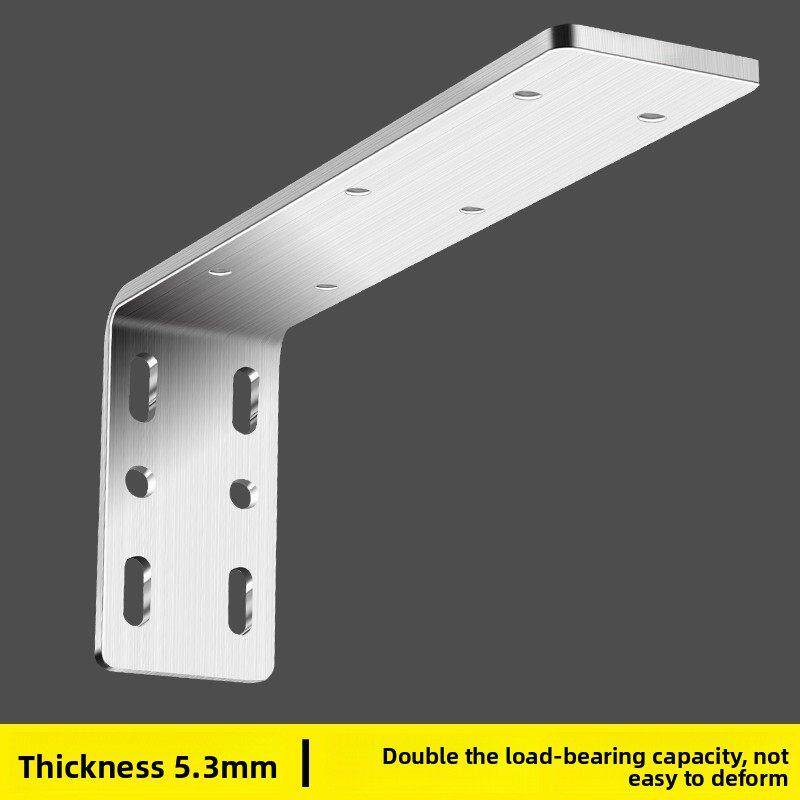 隔板托悬空电视柜承重不锈钢三角支撑架墙上托架层板吊柜固定配件