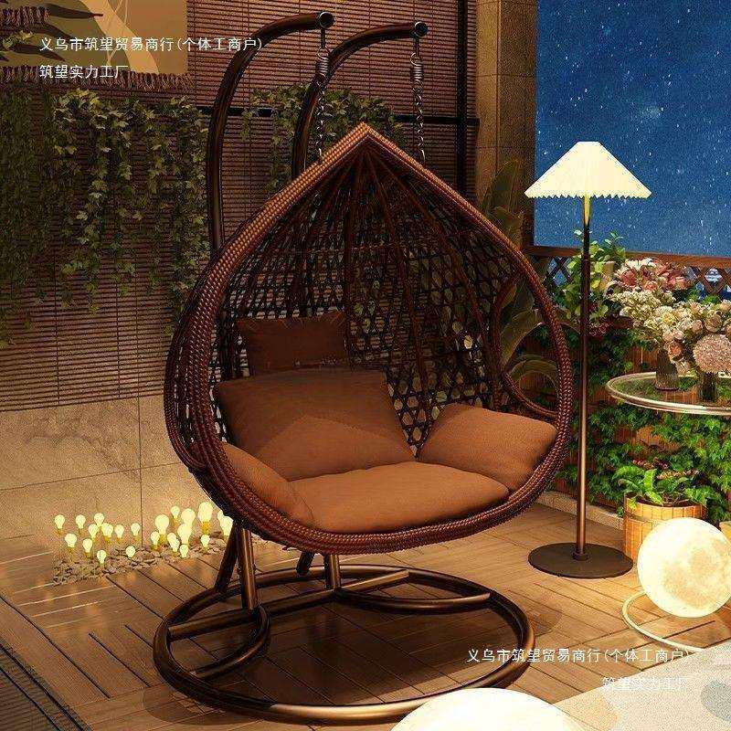 吊篮椅摇篮户外吊椅家庭摇椅懒人卧室庭院双人吊蓝罩防尘罩防水罩