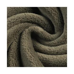 Cozy超细纤维超无光COCO法兰绒浴袍毛绒玩具毯子家纺面料厂家直供