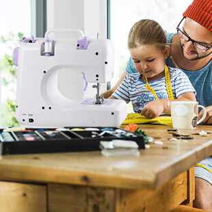 芳华505a缝纫机家用多功能电动吃厚锁边缝纫机eBay欧美英规