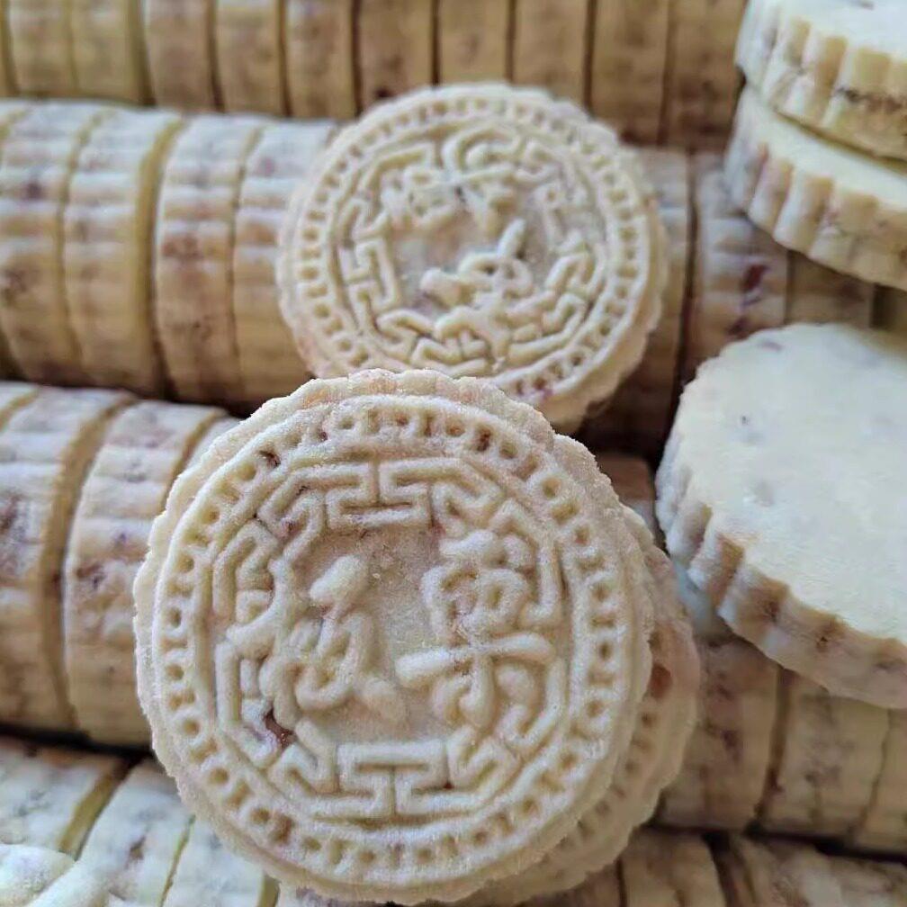 广东客家特产板栗饼干香脆五谷杂粮花生芝麻炒米饼网红零食茶点心