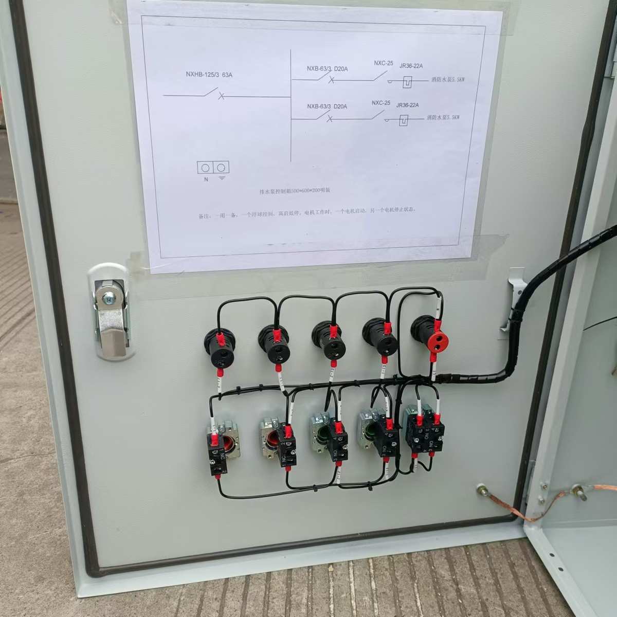 明装暗装配电箱配电柜工业控制箱380V220V按钮指示接触器基业箱