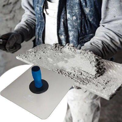 Aluminium Plastering Hawk with Soft Grip Handle Plasterers
