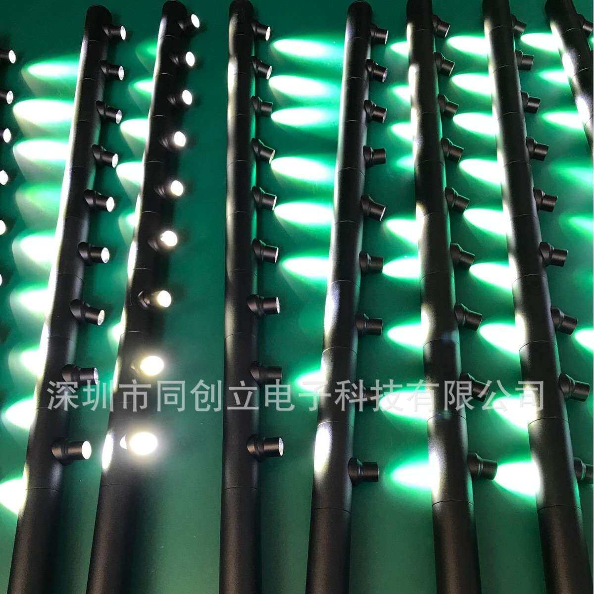 3头柜台灯LED立杆灯LED珠宝直杆柜台灯 可调角度 可定高度 灯数