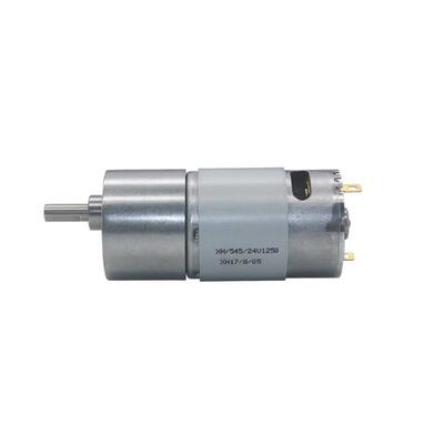 JGB7-545减速马达智能小车12V24V微型直流齿轮减速电机低速电机