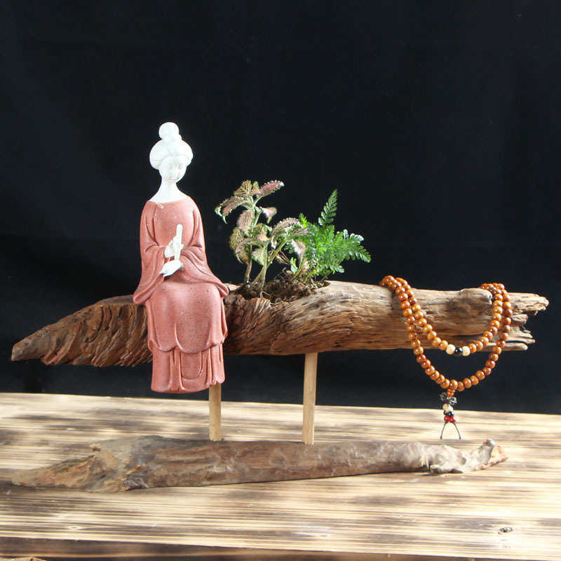 厂家直销风化木根雕花盆创意多肉花器家居装饰木质工艺品摆件,鲜花速递/花卉仿真/绿植园艺,花盆,淘宝优惠券,粉丝福利购,淘宝优惠卷